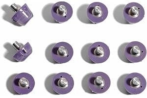 STUDIAMONDS 12 Tacos de Fútbol de Piezas de Repuesto de Goma para Botas de Fútbol