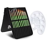 VIELSEITIGE MÖGLICHKEITEN: Das Set können Sie ganz einfach überall mitnehmen und einfach verstauen. Sei es für die Schule, die Universität, Gesichtsmalerei oder einfach für das Malen als Hobby; Ihr Set ist immer bei Ihnen. Die zusätzliche Mischpalette im Set, ist einfach in der selben Tasche mit den Pinseln verstaubar.