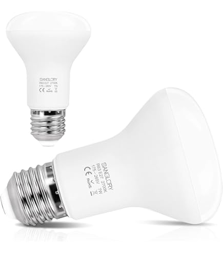 LED Reflektorlampe E27, 7W Warmweiß, Opal R63 – Stromsparende Alternative Zu Glühbirnen