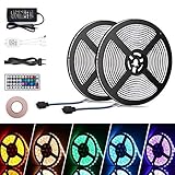 【Einfach und sicher zu verwenden】- Sie müssen nur die Klebstoffabdeckung abziehen und den flexiblen Streifen auf jede trockene, flache Oberfläche, die Sie wollen. Kleben, keine Werkzeuge mehr erforderlich. Niedrige Spannung, niedrige Hitze und wenig Kohlenstoff, extrem sicher und umweltfreundlich zu verwenden. Kein Flimmern oder Strahlung, perfekt für den Heimgebrauch.