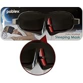 Poblex Uyku Maskesi 3d Siyah + K&ouml;p&uuml;k Kulak Tıkacı 213171