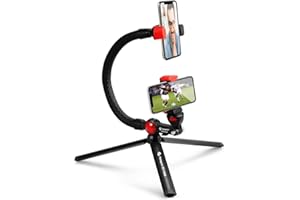 Fotopro Treppiedi Cellulare flessibile, Treppiedi UFO, Phone Table Tripods for iPhone (MOSK)