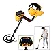 Produktbild hengda® GC-1028 Metalldetektor Metall Suchgerät Metallortungsgerät Suchgerät Suchtiefe Digital Sonde Sucher Metalldetektor mit LCD-Anzeige