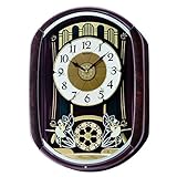 SEIKO CLOCKS QXM297B Wanduhr, 52.8 x 38.9 x 11.9 cm