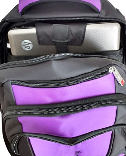 Laptop-Rucksack mit Belüftung – Für Laptops bis 15,6 Zoll – Wasserabweisend - 9