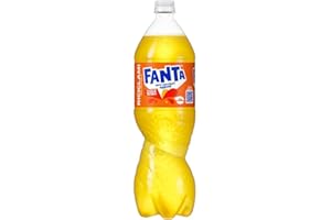 Fanta Senza Zuccheri Aggiunti – 1 Bottiglia da 1.5 L, con Succo di Arance Italiane, Senza Aggiunta di Conservanti, Bottiglia PET 100% riciclabile, Gusto Rinfrescante, Bevanda Analcolica Frizzante