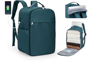 SZLX Duży damski plecak turystyczny sportowy wodoodporny 14-calowy plecak szkolny na laptopa z przegrodą na buty z portem USB do ładowania