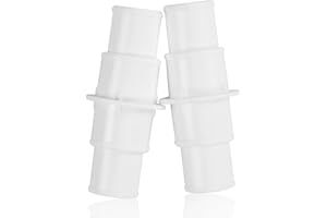 yourGEAR 2x Pool Schlauchverbinder Universal 32-32 mm | 38-38 mm | 32-38 mm Poolschlauch Adapter 4 Schlauchschellen