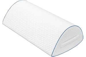 pozico Knäkudde för sidosover – ergonomisk benkudde med minnesskum – förvaringskudde för knän, ben och rygg – nackrulle med b