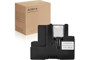 AOMYA MC-20 Ricambio Cartuccia di Manutenzione MC20 Raccolta di Serbatoi di Inchiostro Rifiuti Compatibile per Canon imagePROGRAF PRO-1000 Stampante a getto d'inchiostro