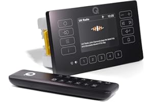 Q ACOUSTICS E120 Installed Wireless Single-Room Audio System (Black)