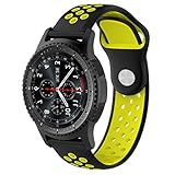 Covermason Für Samsung Gear S3, Ersatz Armband Weich Silicagel Uhrenarmband Gurt Für Samsung Gear S3 Frontier (E)