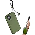 URBN 10000mAh Power Bank with Built-in Type-C Cable | 22.5W Super Fast Charging | Smart LED Display | Pocket Size | Dual Type C PD + USB Output | Two-Way Fast Charge | Portable Charger - Camo