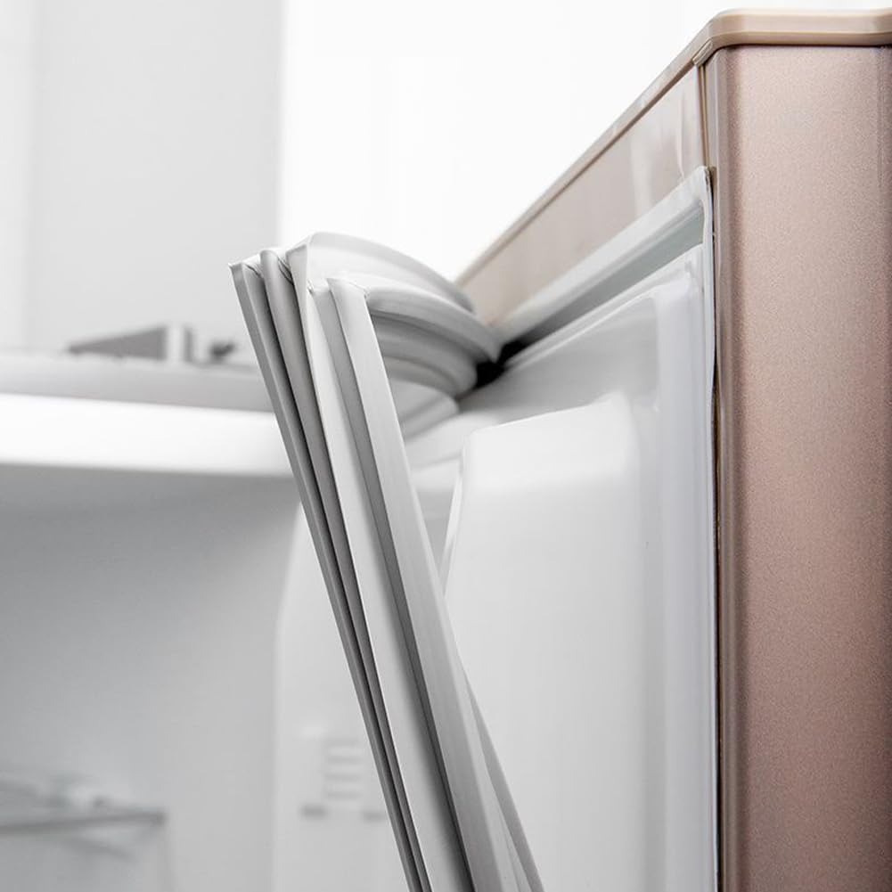 Sello magnético universal personalizado para puerta de refrigerador, piezas de refrigerador de todos los tamaños, blanco/gris (Gris)