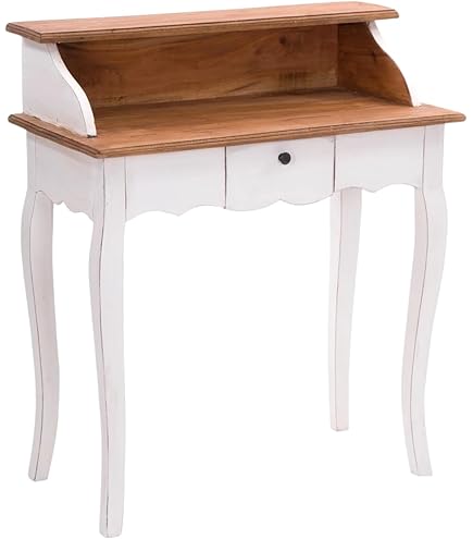 WOLTU TS119ws Nachtkastje in Retro en Klassiek Design Bijzettafel voor