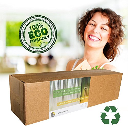 Uulki® 17 tlg. Umweltfreundliches Küchenhelfer Set aus Ardenner Buchenholz – Küchenutensilien hergestellt in Europa ((Kochlöffel, Teigschaber, Pfannenwender, Salatbesteck, Küchenzangen) - 7