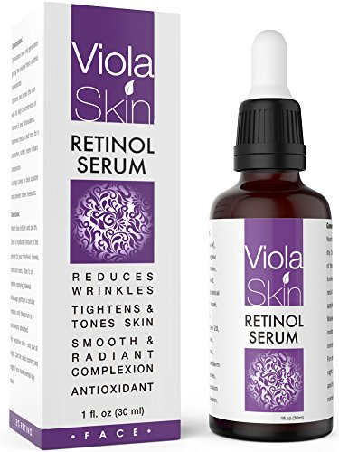 PREMIUM Retinol Face Serum with Hyaluronic Acid & Vitamin E, Anti Aging Retinol Serum for Wrinkles, Fine Lines & Sensitive Skin, Hydrate & Brighten your look! 100% Satisfaction