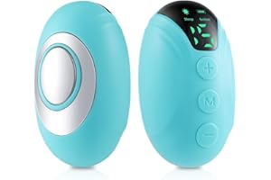 SGZIOO Sleep Aid Device, USB Rechargeable Calm Carry Sleep Aids for Adults Kids with 2 Modes and 15 Gears, Handheld Sleep Aid for Relieving Anxiety & Improving Deep Sleep (Green)