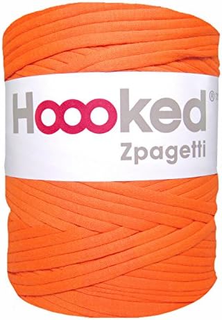 Hoooked Zpagetti Dutch orange t-shirt yarn