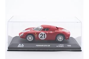 OPO 10 - Voiture Miniature 1/43 Compatible avec Ferrari 275 LM - Rindt-Gregory - 1965 - Le Mans 24LM10