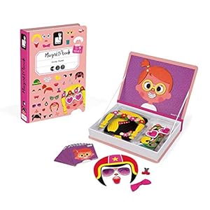 Janod Magneti’Book Crazy Faces Juguete Educativo