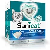Sanicat Active White Topaklanan Kedi Kumu (Kokusuz) 10L