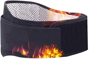 ITODA Rückenwärmer Selbstheizend Nierenwärmer Magnetfeldtherapie Taillenwärmer Rücken Taille Unterstützung Wärmetherapie Magnetschutz Wärmegürtel Thermo Bauchwärmer Wärmeschutz Rückenbandage Damen Herren