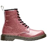 Sparkling glitter textile upper with clear coating for durability