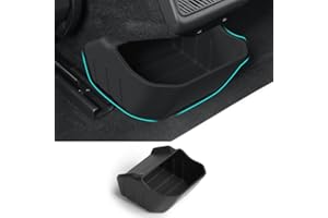 ‎TOPABYTE TOPABYTE Organizer für die Hintere Mittelkonsole für Tesla Model 3 Highland 2024 Neuste Aufbewahrungsbox aus Silikon für den Rücksitz hinteres mittleres Fach Organizer für die 2. Sitzreihe