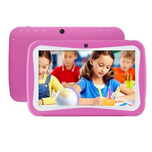 Preisvergleich Produktbild Thread_de Smart Tablet Bildung Kinder Tablet, M755E5 Kinder Smart Tablet 7" Android 5.1 512 + 8 GB Android 5.1 Quad Kamera Bluetooth Wifi (Pink)