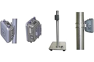 Cisco Kit de Montage Fixe pour Point d'accès extérieur Aironet, pour Montage Mural Vertical ou sur Poteau, Garantie limitée de 90 Jours sur Le matériel (AIR-ACC1530-PMK1=)