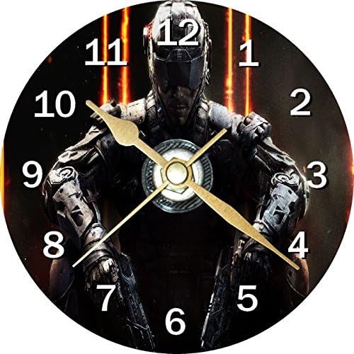Call of Duty Black Ops 3 Novelty Cd Clock + Free Desktop Stand