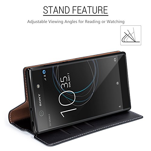 Funda Sony Xperia XA1 Ultra Mobest Funda Cuero Sony Xperia XA1 Ultra Funda Cartera Funda Billetera Carcasa en libro Ranuras para Tarjetas Soporte Plegable Para Sony Xperia XA1 Ultra - Negro reviews Funda Sony Xperia XA1 Ultra Mobest Funda Cuero Sony Xperia XA1 Ultra Funda Cartera Funda Billetera Carcasa en libro Ranuras para Tarjetas Soporte Plegable Para Sony Xperia XA1 Ultra - Negro