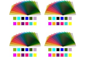 E.U XTORES A4 / Ruler, Coloured Overlays Reading Aid & to Support Dyslexia & Irlen Syndrome, 12 Colours (A4-210 x 297mm, Orange)