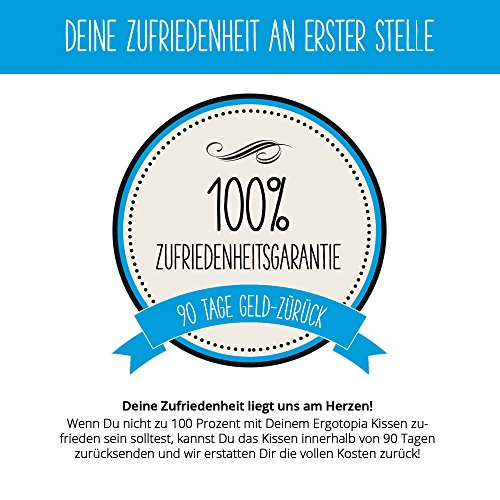 Ergotopia Balance Kissen mit 100% Zufriedenheitsgarantie / Beugt Rückenschmerzen vor, löst Verspannungen / Ergonomisches Ballsitzkissen inklusive Luftpumpe - 4