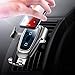 Produktbild QKa Wireless Car Charger Mount, kabelloses Ladegerät Autohalterung für Lüftungsschlitze, 10 Watt Qi-Gebühr für Samsung Galaxy S8 S8 Plus S7 S7 Edge,Gray