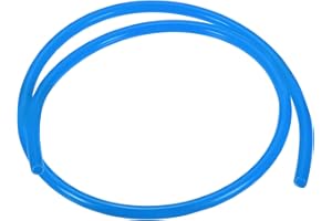 PATIKIL Tubo In PE 1/4" ID x 3/8" OD (6.5 mm x 10 mm), 3.28 piedi (1 metro), tubo flessibile per acqua in polietilene per sistemi di osmosi inversa e filtri per acqua, blu