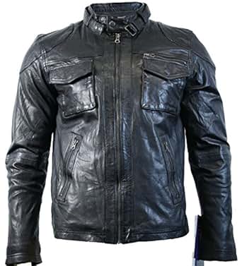 Mens Retro Leather Jackets Uk Images