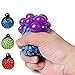 Produktbild Anti-Stress Mesh Squishy Ball Squeeze Grape Ball Relieve Pressure Ball Ideal for Stress Relief, Random Color, 2PCS