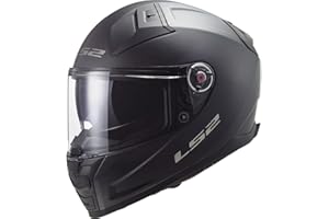 LS2, Casco Moto Integral Vector II Matt Black, M