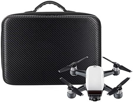 RCYAGO Spark Drone Case Pocket Bag Carry hangback box drone waterproof carbon fiber box mini Drone Case - Black