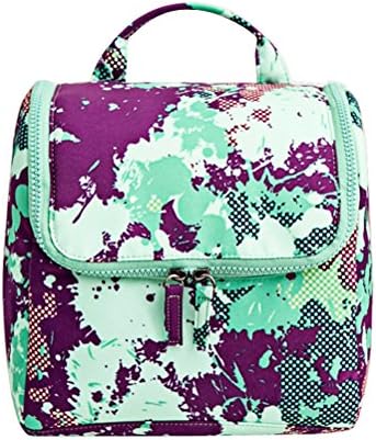 Yiuswoy Waterproof Wash Bag Hanging Toiletry Bag Portable Travel Make Up Case Pouch Shaving Dopp Kit for Men Women Girls Boys Kids - Purple Camo
