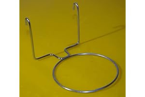 Zambonin Agricoltura Accessori e ricambi per la Cura e la Manutenzione delle Gabbie per Uccellini, Disponibili in Varie tipologie e quantità di acquisto (Portanido in Ferro cm 10, 5 Pezzi)