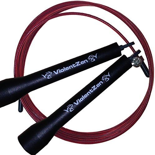 Speed Jump Rope. Fastest Dual Bearing Speed Rope Design for Double Unders, Cross Fitness Training, Wod's, Boxing, Mma. Adjustable to Fit All Sizes. Your Satisfaction Is Guaranteed. Add to Cart Now!