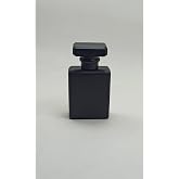 ANADOLU PARF&Uuml;M, Boş Doldurulabilir Cam Parf&uuml;m/Kolonya Şişesi, Mat Siyah Renk, 50ml