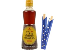 ‎MIGASE Hochwertigste Sesam_Öle von Diamond, Oh Aik Guan oder Kadoya (Kadoya 436ml)