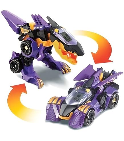 Vtech Switch & Go Dinos - Rotor, le méga vélociraptor (hélico de combat