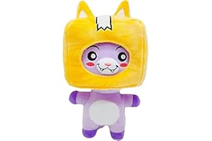 XEANCO Lanky Box Plushies, Lanky Box Merch, Foxy Plush Rocky Plush, Boxy Plush for Girls, Boys, Friends (Foxy)