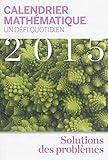 Image de Calendrier mathematique 2015 : Un defi quotidien, les motifs de la nature