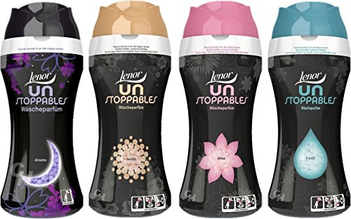 Preisvergleich Produktbild SET: Lenor Unstoppables Wäscheparfüm Dreams + Lavish + Fresh + Bliss - 4x 275g